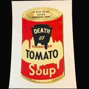 Death NYC - Heinz 57 Warhol Soup Pop Art - Signed Original A/P